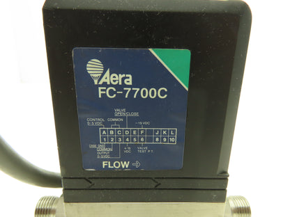 Aera FC-7700C Mass Flow Controller 50 SCCM