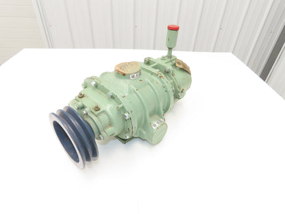 YKS Positive Displacement Rotary Vacuum Blower .8kw 0.5m³/min 1280rpm
 1.25"NPT