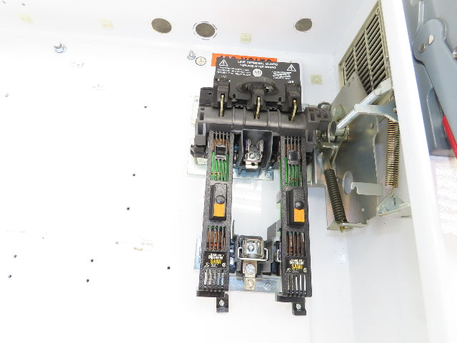 Hoffman A60SA3810 Electrical Enclosure 60x38x10" 60A Disconnect Backpanel