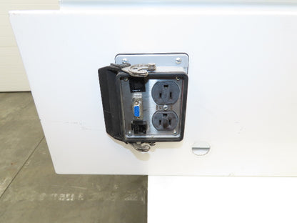 Hoffman A60SA3810 Electrical Enclosure 60x38x10" 60A Disconnect Backpanel