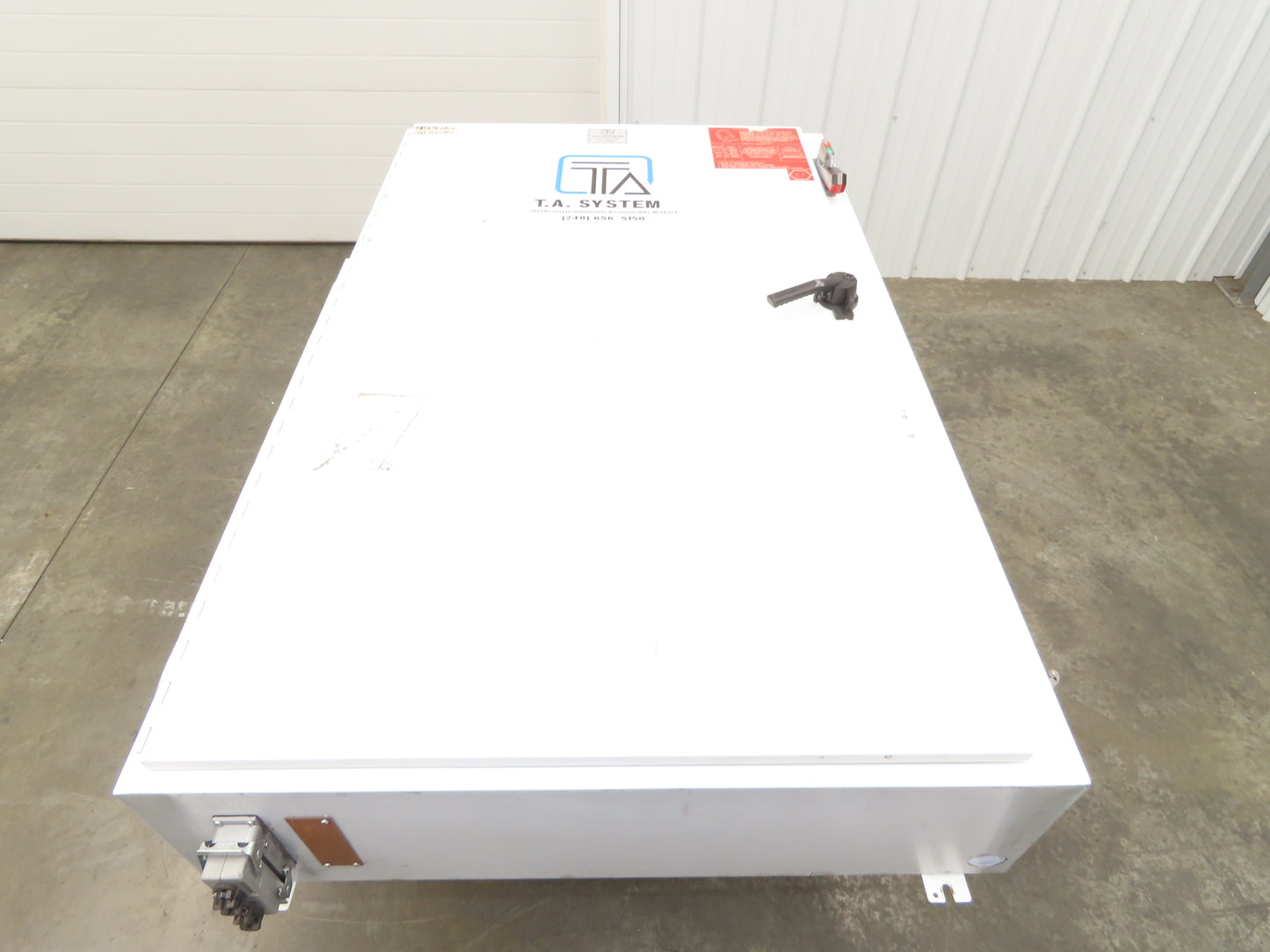 Hoffman A60SA3810 Electrical Enclosure 60x38x10" 60A Disconnect Backpanel