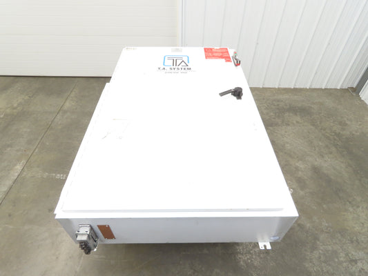 Hoffman A60SA3810 Electrical Enclosure 60x38x10" 60A Disconnect Backpanel