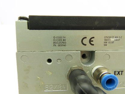 Festo Pneumatic 2 Valve Assembly 163 283 & 185 886 Air Manifold