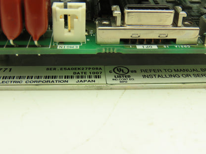 Mitsubishi FCU7-DX771 Control Card for Operator Interface Unit 24VDC 5A