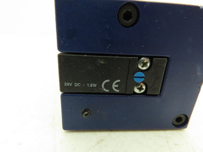 Parker H26WXBG3B9000GB Pneumatic Air Solenoid Valve 3 Pos 5 Way 24VDC Coil 145 PSI