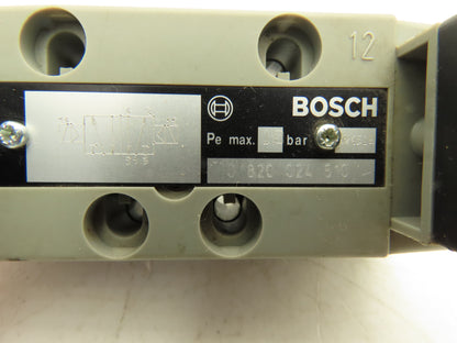 Bosch 0 820 024 510 Pneumatic Directional Solenoid Valve 24V Missing 1 Solenoid
