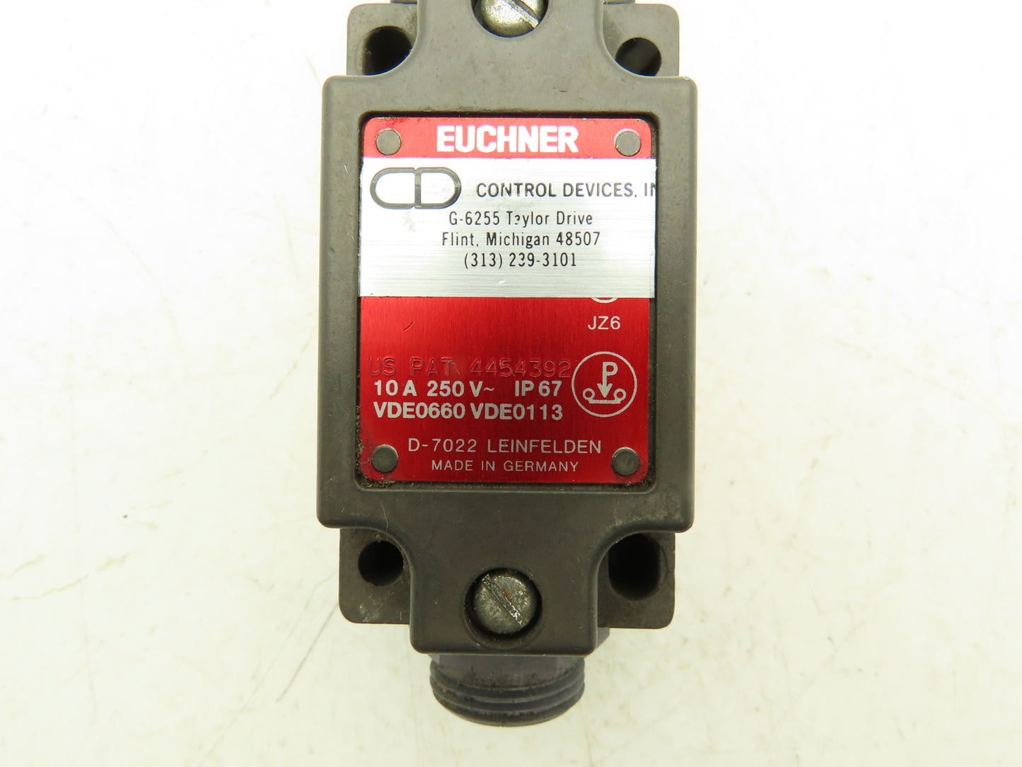Euchner VDE0660 VDE0113 Solenoid Interlock Safety Door Switch 10A 240V