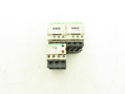 Schneider Electric LC1D09 IEC TeSys Contactor Overload Combination Lot of 3