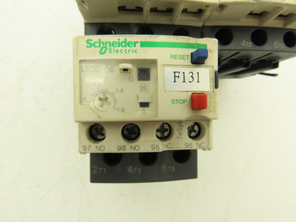 Schneider Electric LC1D09 IEC TeSys Contactor Overload Combination Lot of 3