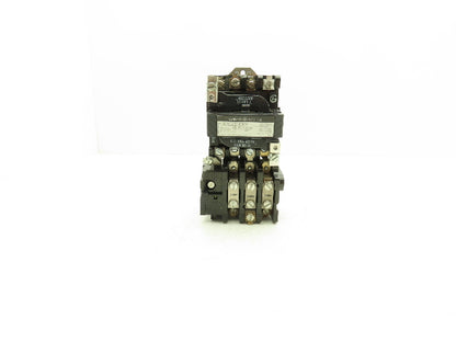 General Electric 308C204DGA Contactor Motor Starter 120V Coil 10Hp 3PH 600V