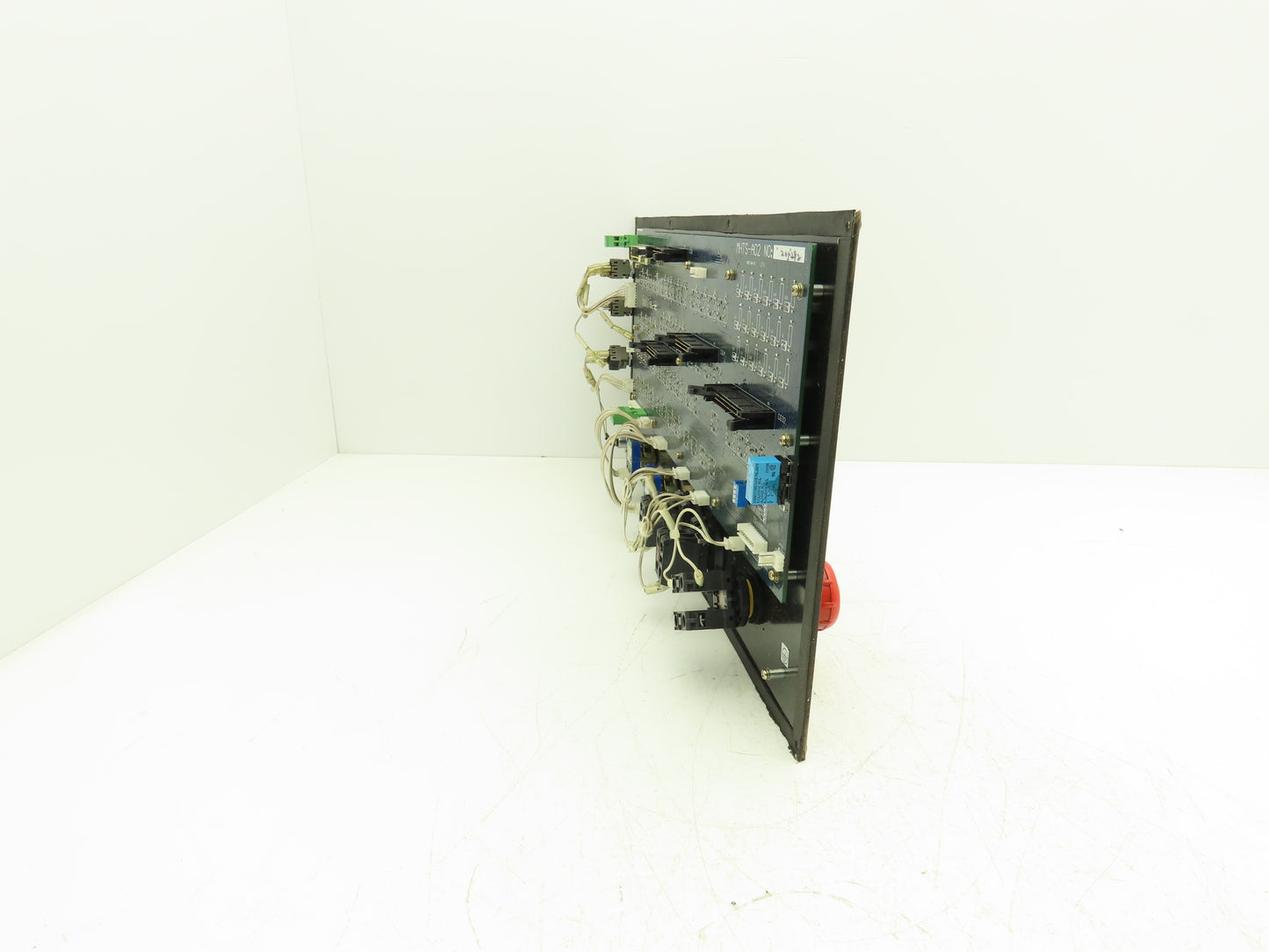 Mitsubishi MHTS-02A Machine Pushbutton Console Axis Spindle Control Panel