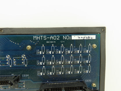 Mitsubishi MHTS-02A Machine Pushbutton Console Axis Spindle Control Panel