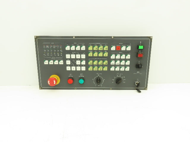 Mitsubishi MHTS-02A Machine Pushbutton Console Axis Spindle Control Panel