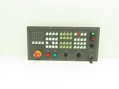 Mitsubishi MHTS-02A Machine Pushbutton Console Axis Spindle Control Panel