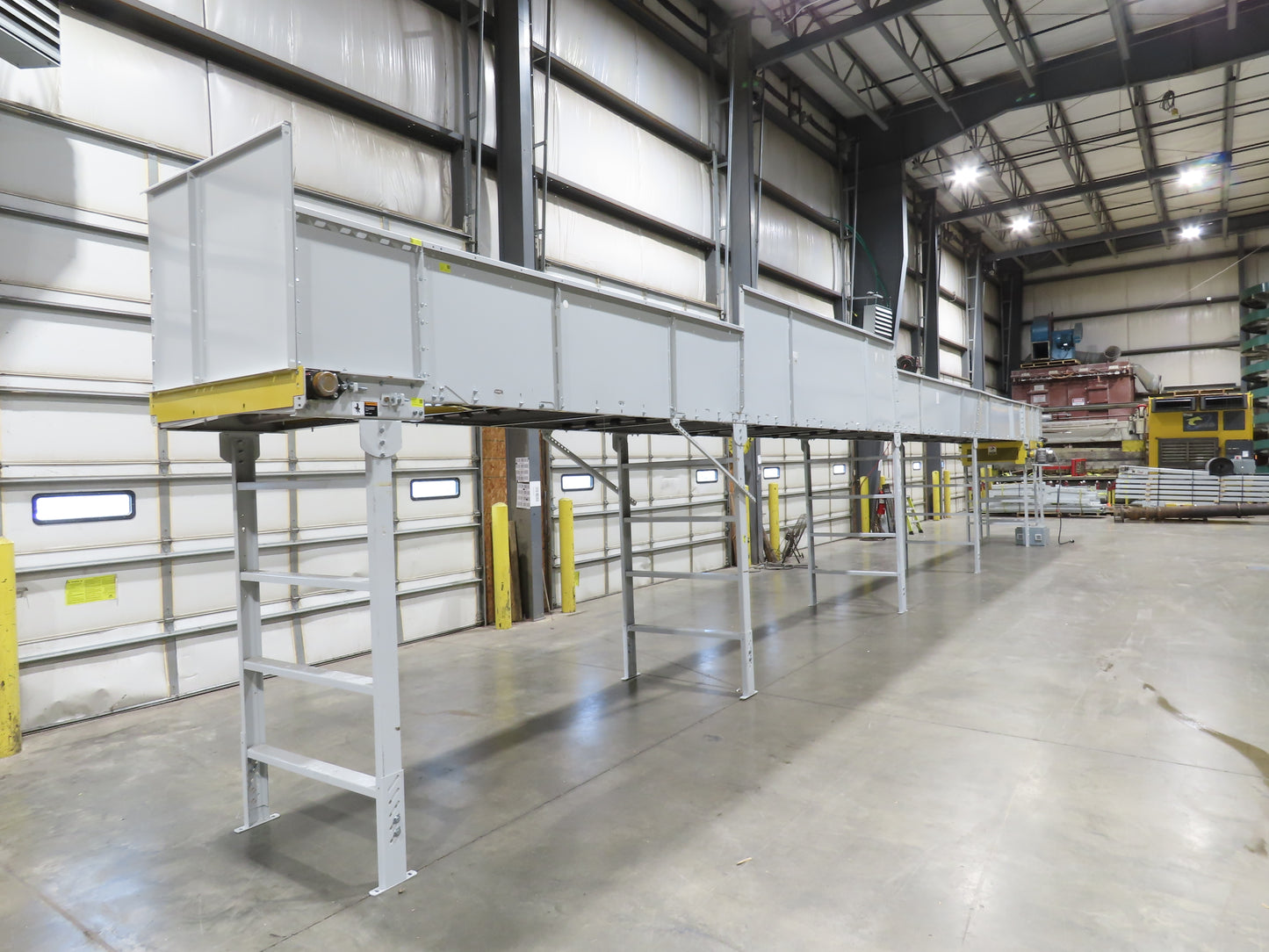 Hytrol BPC 43"x 55' Slider Bed Conveyor 41" Belt 7.5Hp 3PH Center Drive 170fpm