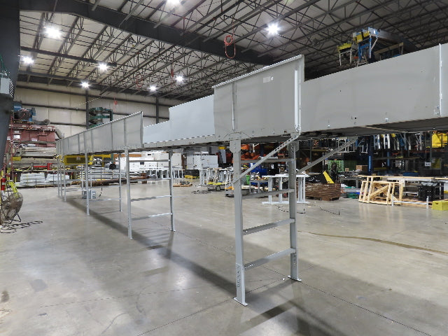 Hytrol BPC 43"x 55' Slider Bed Conveyor 41" Belt 7.5Hp 3PH Center Drive 170fpm