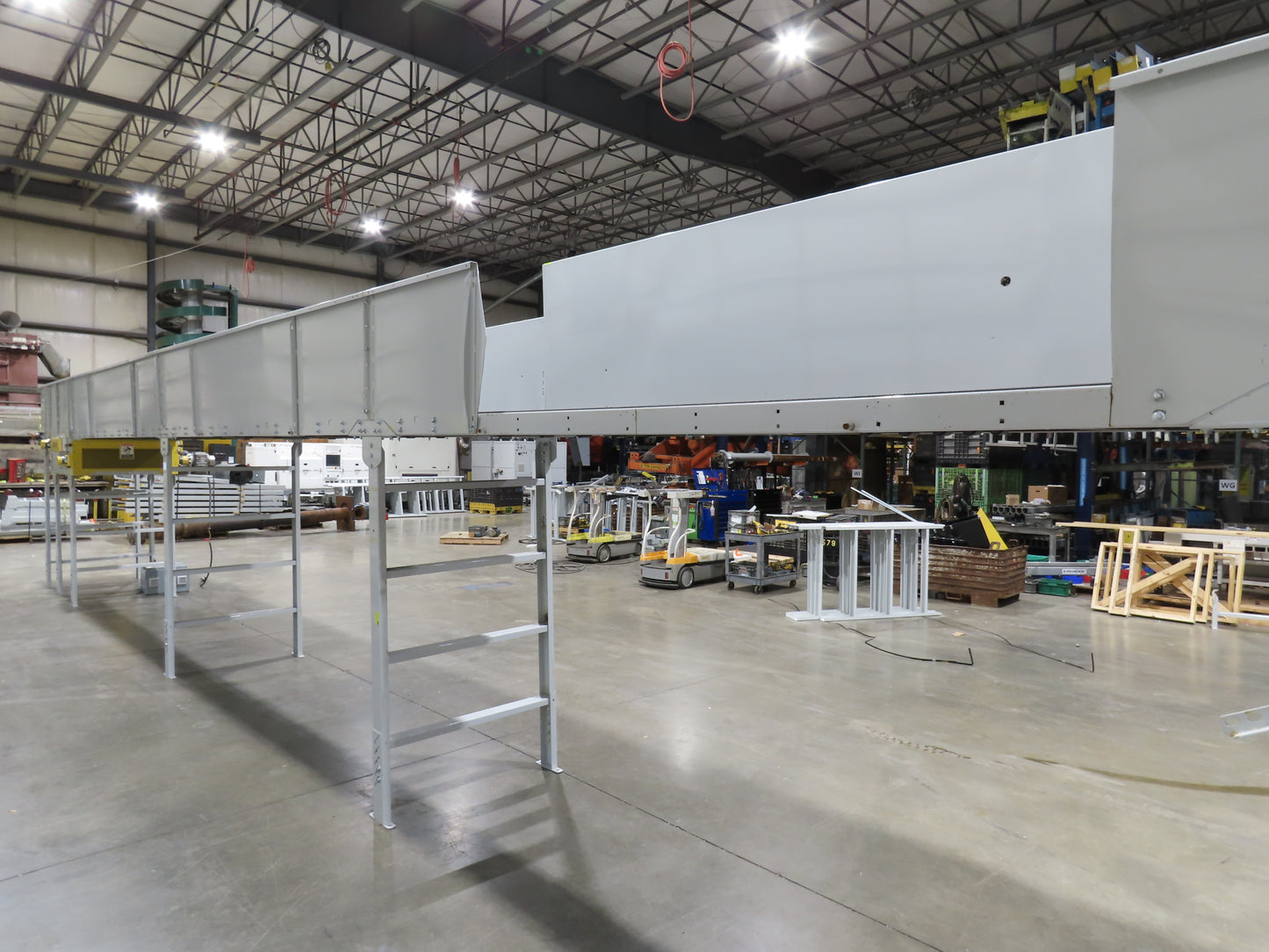 Hytrol BPC 43"x 55' Slider Bed Conveyor 41" Belt 7.5Hp 3PH Center Drive 170fpm