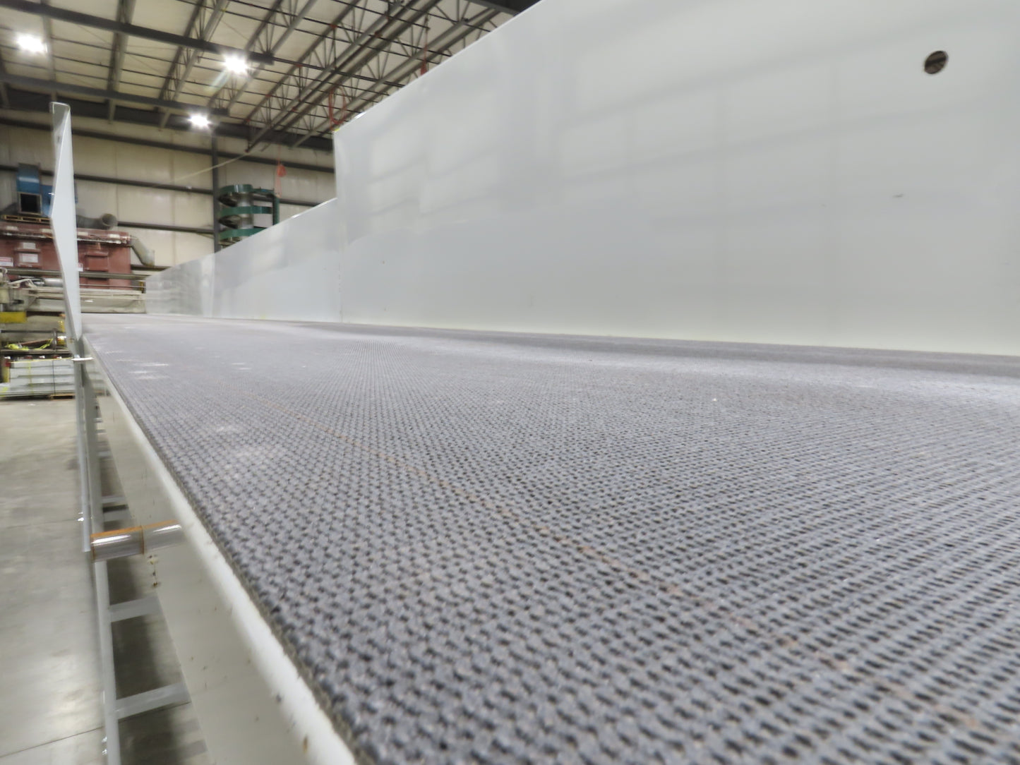 Hytrol BPC 43"x 55' Slider Bed Conveyor 41" Belt 7.5Hp 3PH Center Drive 170fpm