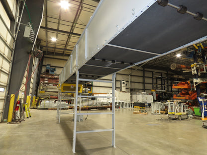 Hytrol BPC 43"x 55' Slider Bed Conveyor 41" Belt 7.5Hp 3PH Center Drive 170fpm