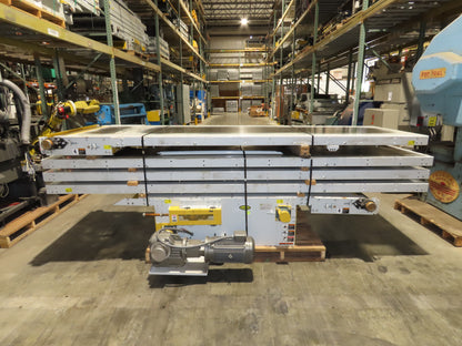 Hytrol BPC 43"x 55' Slider Bed Conveyor 41" Belt 7.5Hp 3PH Center Drive 170fpm