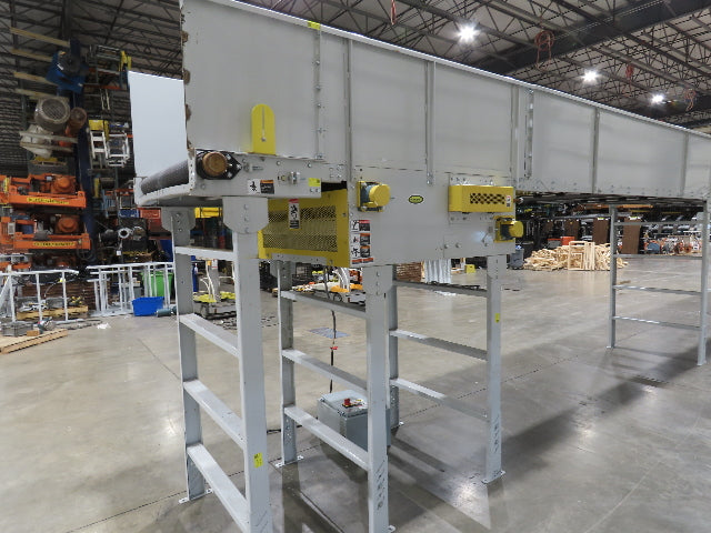 Hytrol BPC 43"x 55' Slider Bed Conveyor 41" Belt 7.5Hp 3PH Center Drive 170fpm