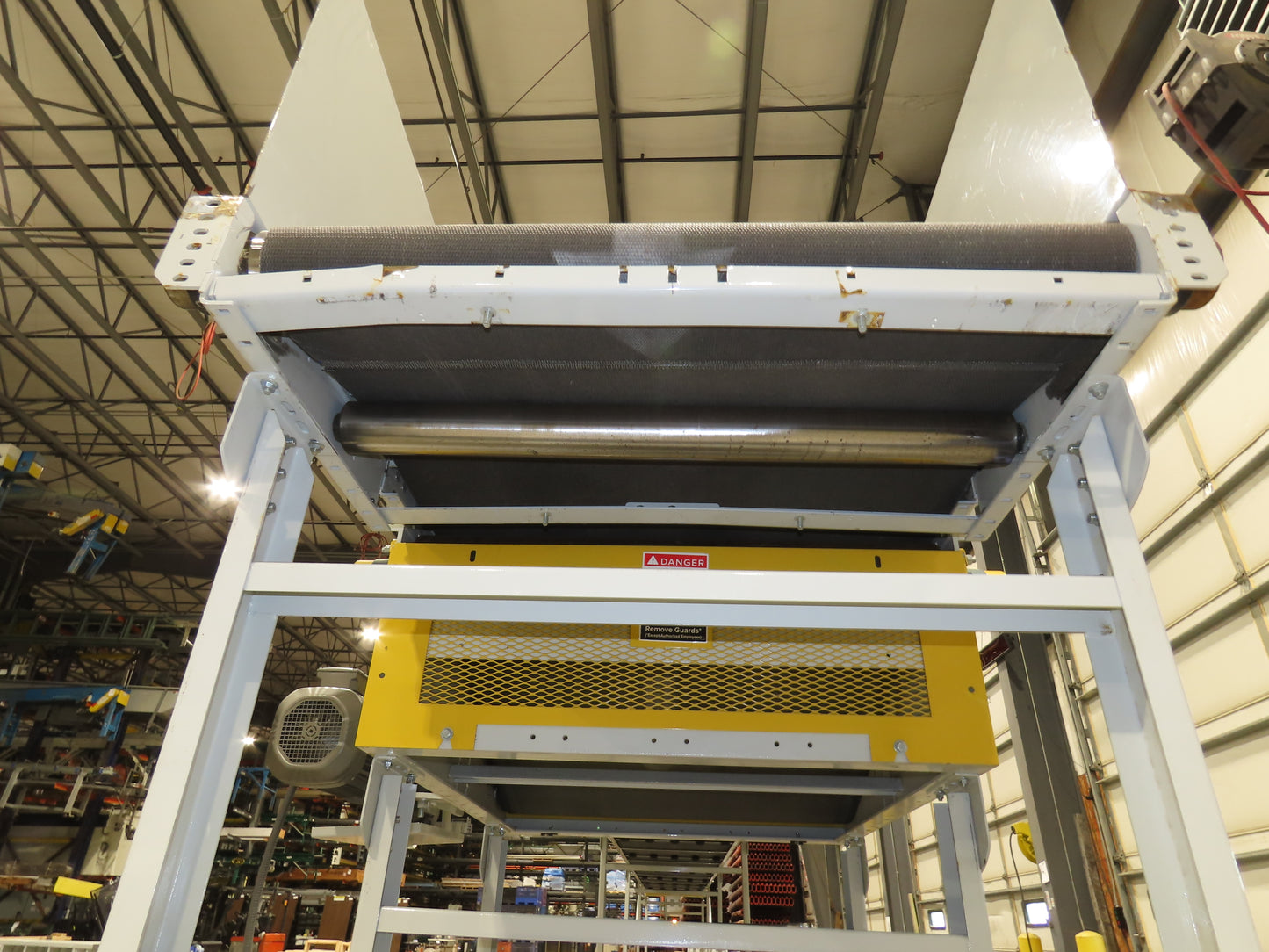 Hytrol BPC 43"x 55' Slider Bed Conveyor 41" Belt 7.5Hp 3PH Center Drive 170fpm