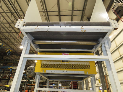 Hytrol BPC 43"x 55' Slider Bed Conveyor 41" Belt 7.5Hp 3PH Center Drive 170fpm