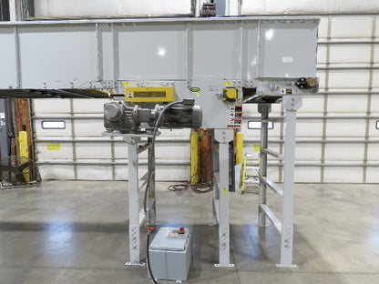 Hytrol BPC 43"x 55' Slider Bed Conveyor 41" Belt 7.5Hp 3PH Center Drive 170fpm