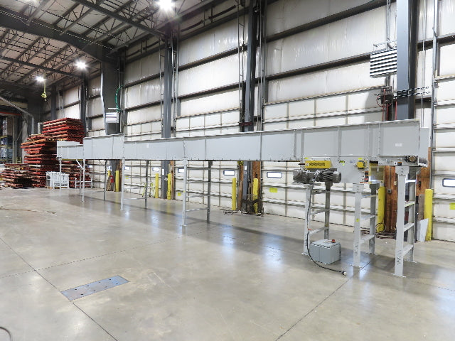 Hytrol BPC 43"x 55' Slider Bed Conveyor 41" Belt 7.5Hp 3PH Center Drive 170fpm