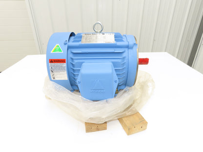 Hyundai HHI5-18-184TC AC Motor 5Hp 1760rpm 230/460V 184TC TEFC