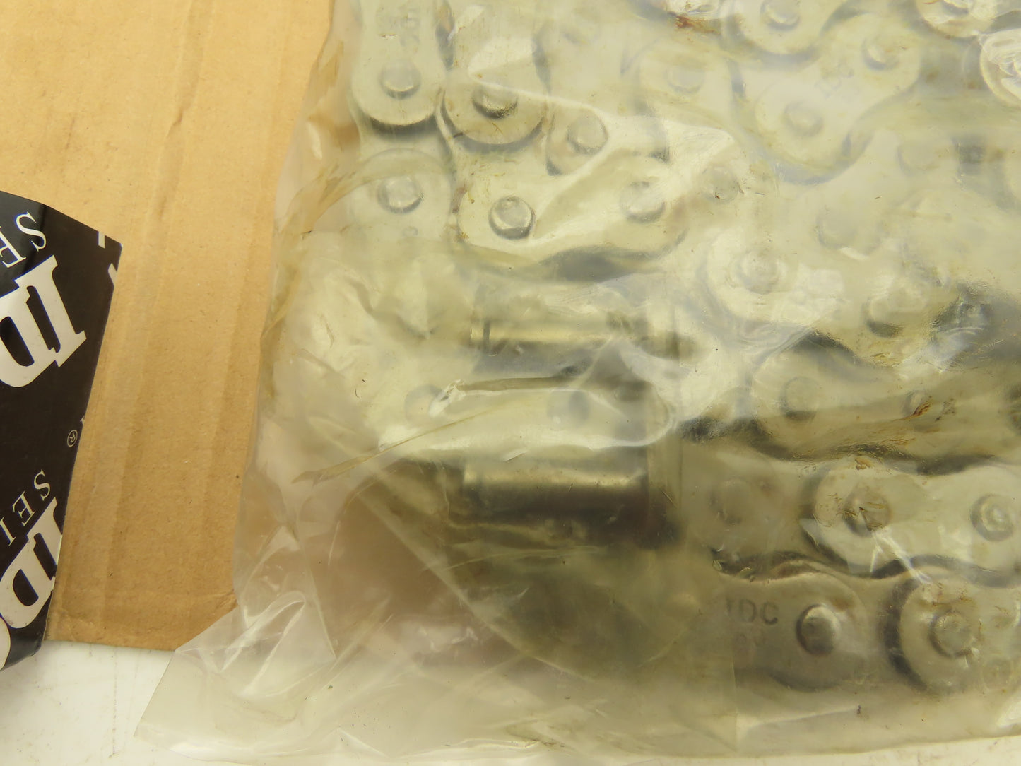 IDC 80-1R Riveted Roller Chain 1" Pitch 10'L Single Strand w/Master Link