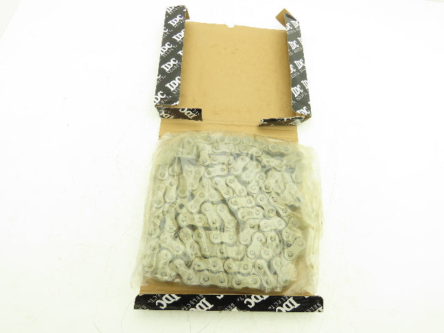 IDC 80-1R Riveted Roller Chain 1" Pitch 10'L Single Strand w/Master Link