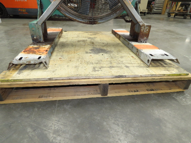 27" Industrial Blower Fan 2Hp 3Ph 230/460V Mobile Fork Pockets 7 Blade