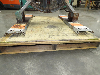 27" Industrial Blower Fan 2Hp 3Ph 230/460V Mobile Fork Pockets 7 Blade