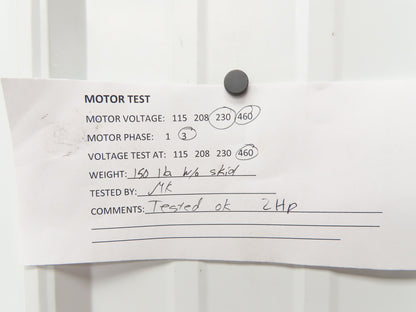 27" Industrial Blower Fan 2Hp 3Ph 230/460V Mobile Fork Pockets 7 Blade