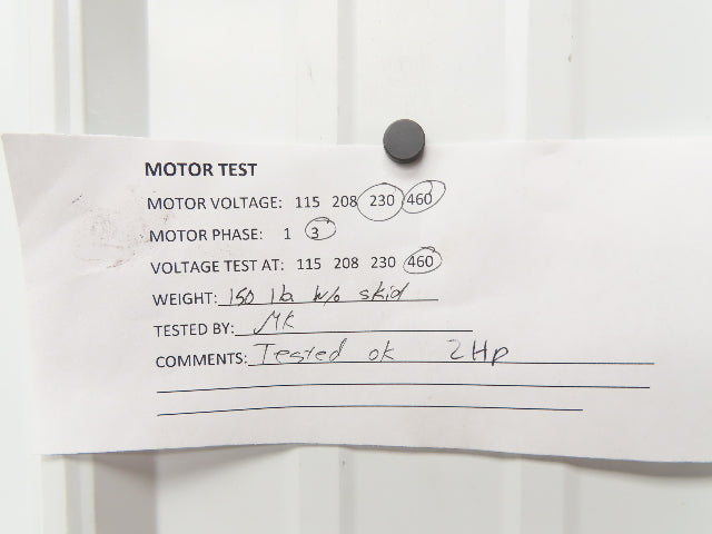 27" Industrial Blower Fan 2Hp 3Ph 230/460V Mobile Fork Pockets 7 Blade