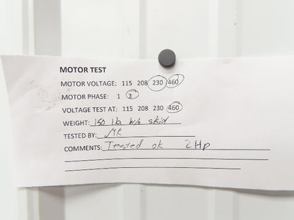 27" Industrial Blower Fan 2Hp 3Ph 230/460V Mobile Fork Pockets 7 Blade