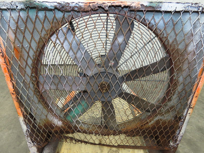 27" Industrial Blower Fan 2Hp 3Ph 230/460V Mobile Fork Pockets 7 Blade
