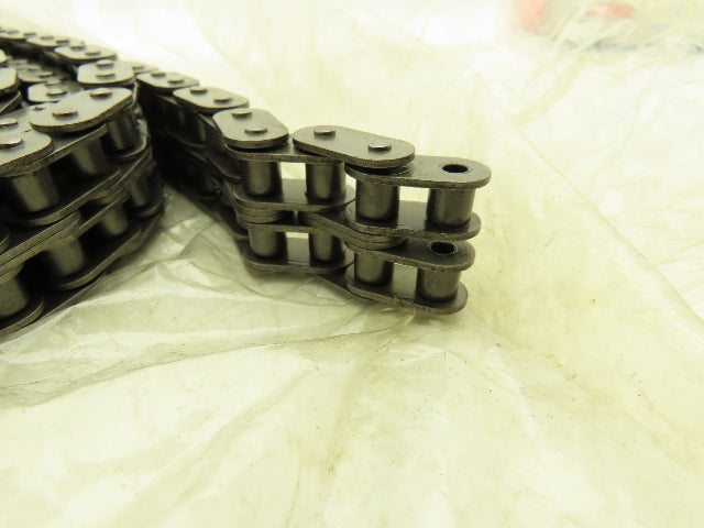 Peer C40-2R  2-Strand Double Roller Chain 1/2" Pitch 10'L Riveted w/Master Link