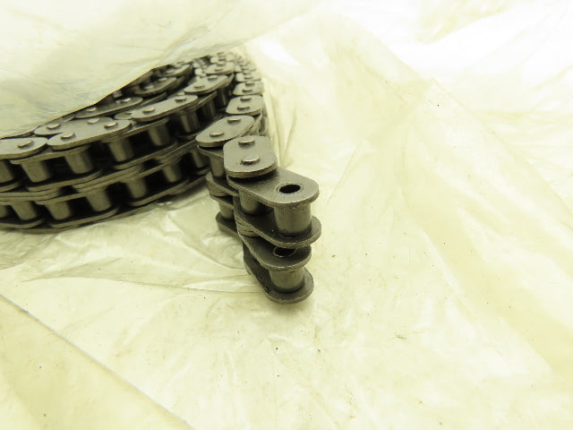 Peer C40-2R  2-Strand Double Roller Chain 1/2" Pitch 10'L Riveted w/Master Link