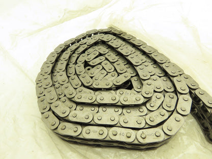 Peer C40-2R  2-Strand Double Roller Chain 1/2" Pitch 10'L Riveted w/Master Link