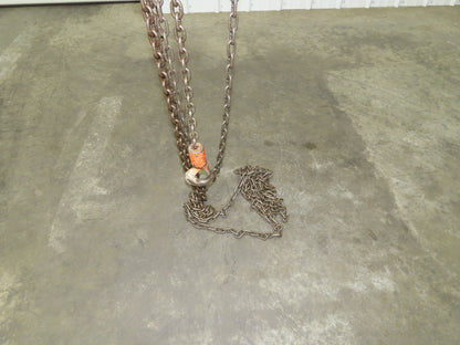 CM Cyclone 1 Ton 2000Lb Manual Chain Fall Hand Hoist 20' 5" Lift