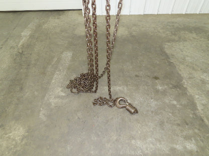 CM Model M Cyclone 1 Ton 2000Lb Manual Chain Fall Hand Hoist 29' Lift