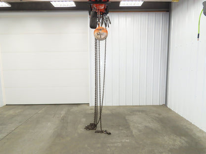 CM Model M Cyclone 1 Ton 2000Lb Manual Chain Fall Hand Hoist 29' Lift