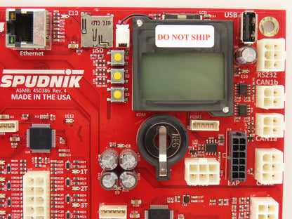 Spudnik 450386 PCB Main Control Printed Circuit Board Rev 4