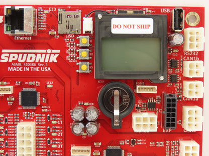 Spudnik 450386 PCB Main Control Printed Circuit Board Rev 4