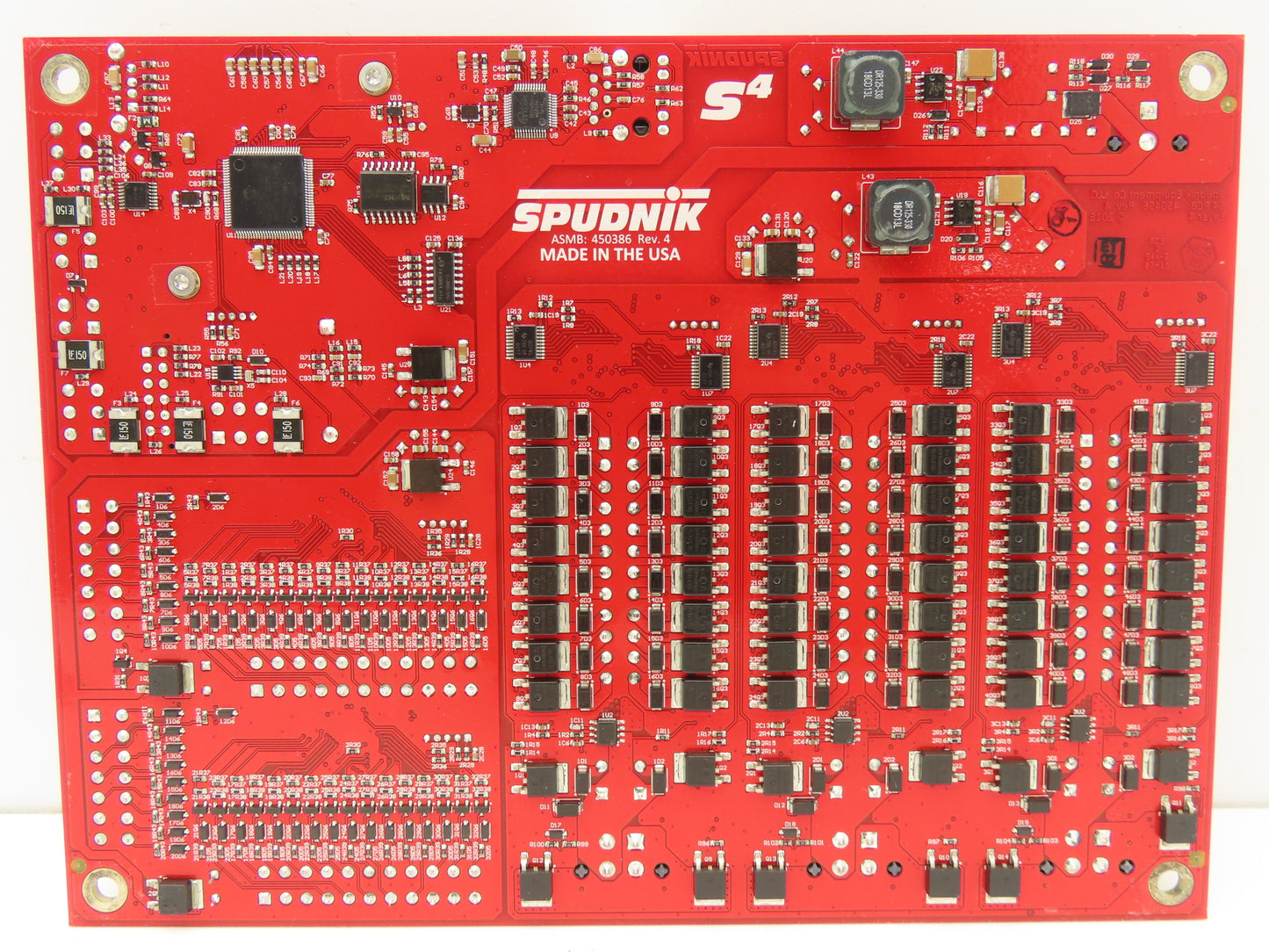 Spudnik 450386 PCB Main Control Printed Circuit Board Rev 4