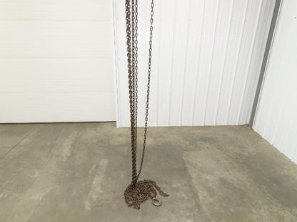 Coffing Porta-Hoist 1 Ton 2000Lb Manual Chain Fall Hand Hoist 37' 10" Lift