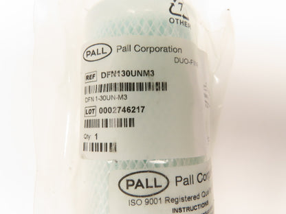 Pall DFN330UNM3 Filter Cartridge Duo-Fine 30 Inch Length 3 Micron 2.6" OD