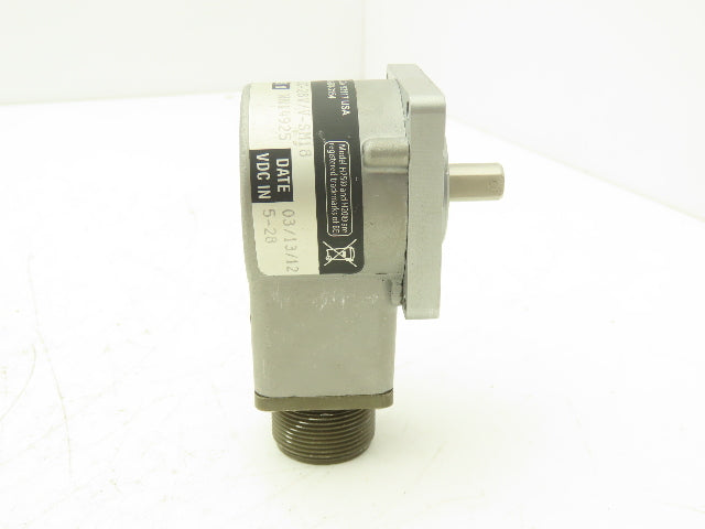 BEI Industrial XH20DB-37-SS-50-ABZC-28V/V-SM18 Rotary Encoder 5-28VDC 3/8 Shaft